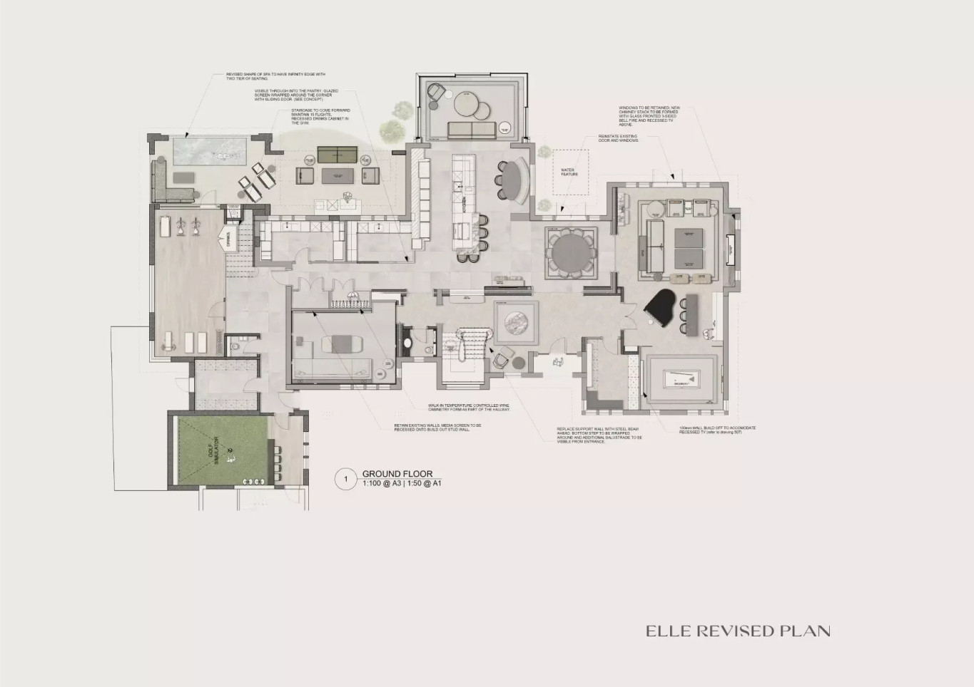 Architect Plan - After